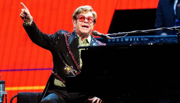 Photo: Elton John spills the beans about his upcoming musicals