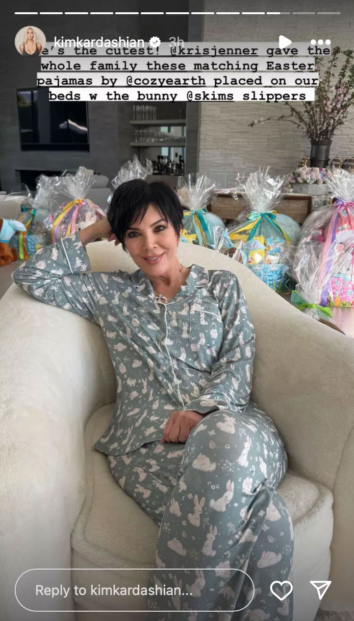 Kim Kardashian puts exciting Easter celebration on internet