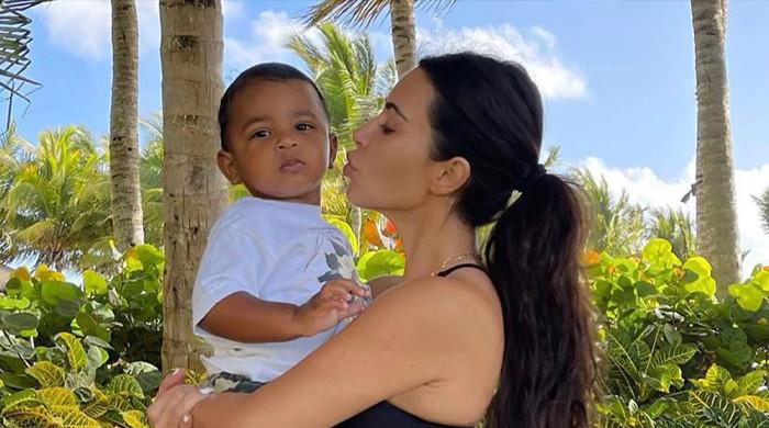 Kim Kardashian shares cute click of son Psalm: see picture