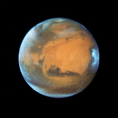 An image of Mars. — Reuters