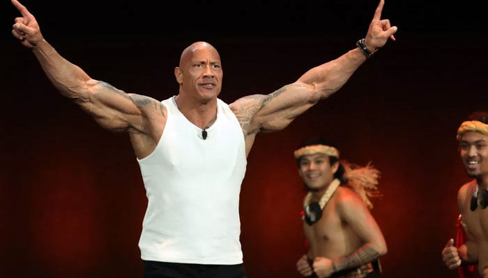 Dwayne Johnson lights up CinemaCon with ‘Moana 2 show