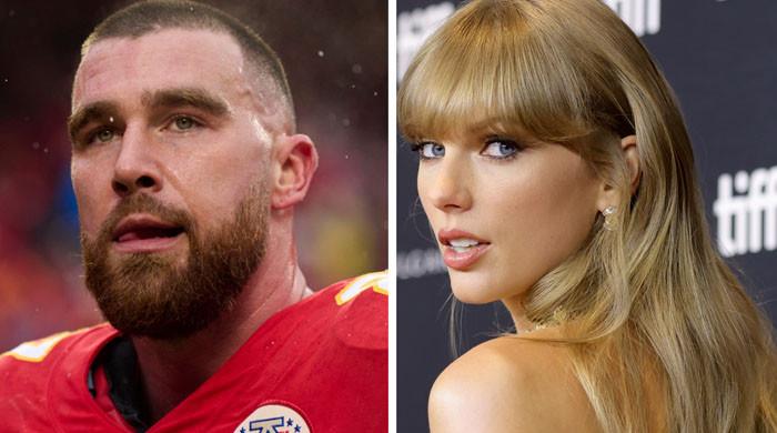 Travis Kelce’s ‘boyfriend mode’ on display with Taylor Swift at Coachella: Watch