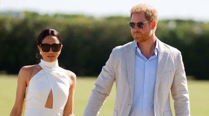 ‘Hot' Prince Harry steals show at match as Meghan Markle gets ‘cream,