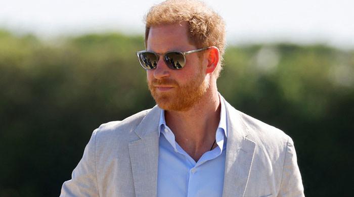 Prince Harry begining to act authoritative and angry with the world