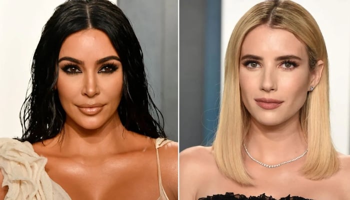 Photo: Kim Kardashian joins hands with Emma Roberts for another project