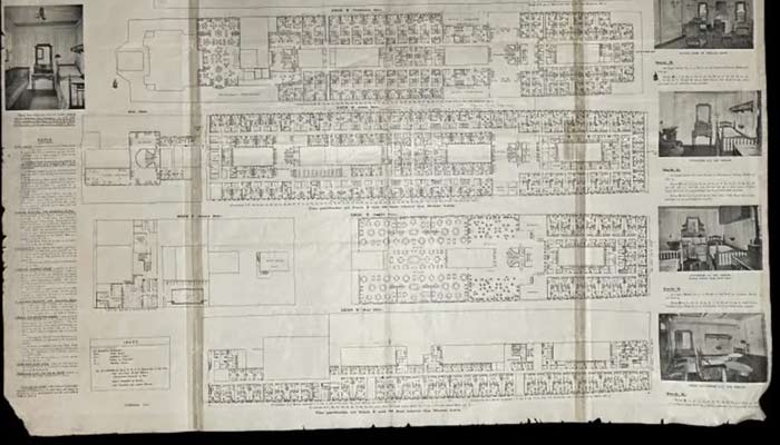 Titanics architectural plan sold for over $30k at auction. — Henry Aldridge and Son