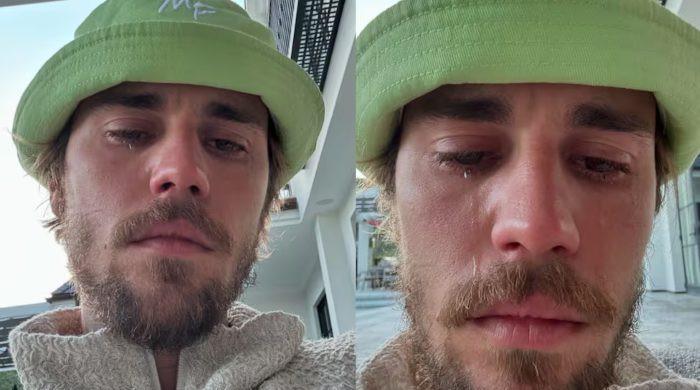 Justin Bieber reveals ‘bottled up’ side in teary eyed selfies