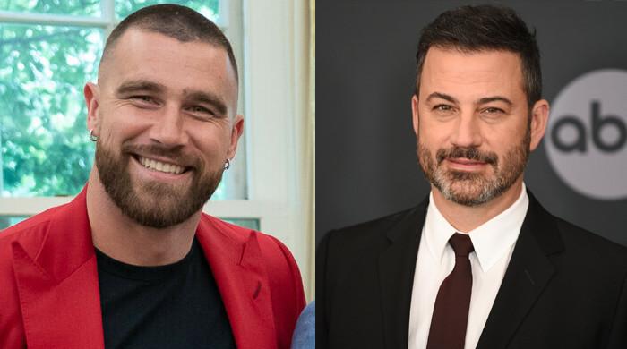 Jimmy Kimmel believes Travis Kelce is ‘the broke boyfriend’?