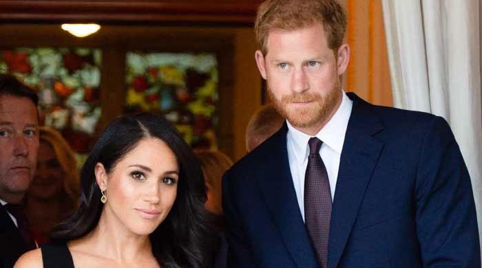 Meghan Markle was in the UK while Prince Harry flew solo?