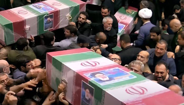Thousands attend funeral prayers of President Ebrahim Raisi, others
