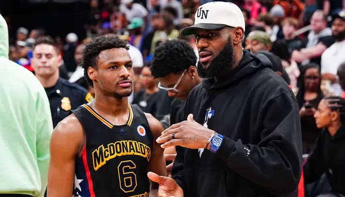 Bronny James opens up on challenges of being Lebron Jamess son