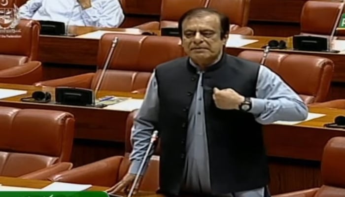 Shibli Faraz censures govt for using force against PTI
