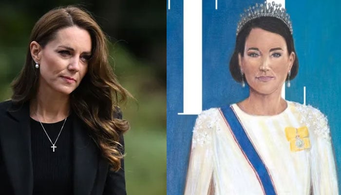 Kate Middletons portrait artist finally breaks silence