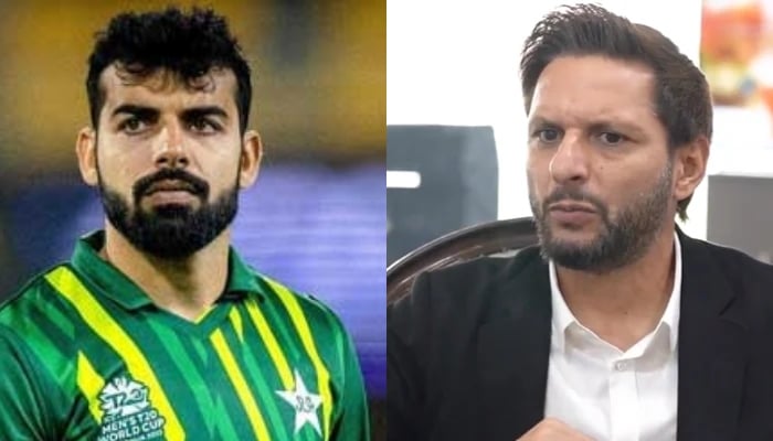 PAK vs ENG: Shahid Afridi reaches out to Shadab Khan after worst bowling figures in T20Is