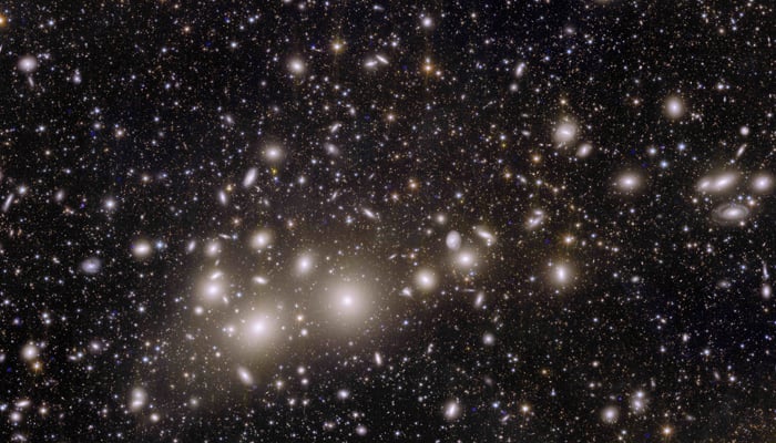 Euclid snaps new distant galaxies in pursuit of dark matter