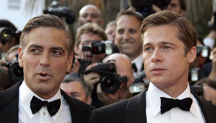 Brad Pitt shares big screen with George Clooney after 16 years