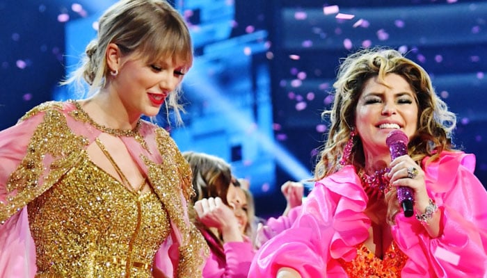 Shania Twain says Taylor Swift is fabulous example for young musicians