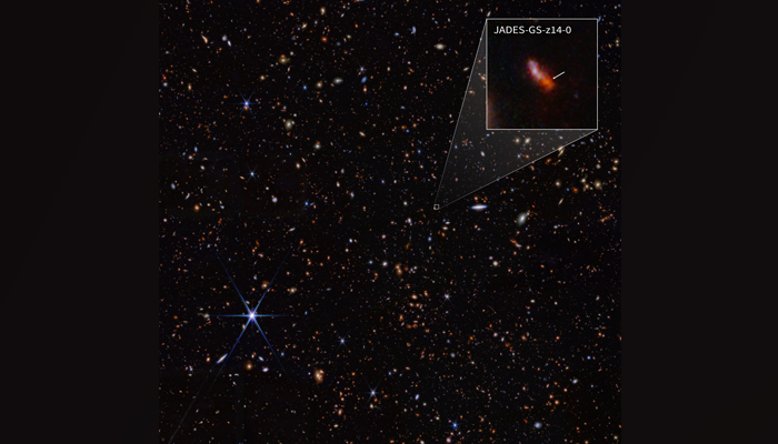 James Webb Telescope discovers distant galaxy ever found