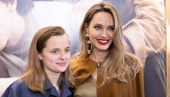 Angelina Jolie, Vivienne attend opening night of Reefer Madness: The Musical