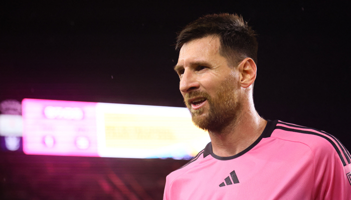 Is Lionel Messi playing against St Louis CITY?