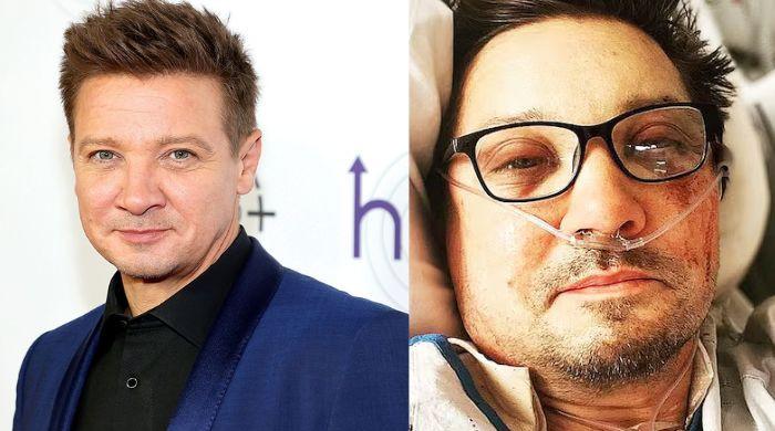 Jeremy Renner returns in first film role since serious snowplow accident