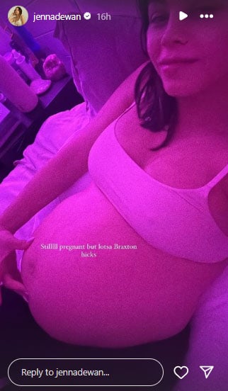 Jenna Dewan gives insights into her last month of pregnancy