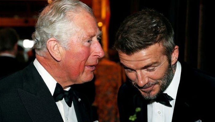 David Beckham receives family support after honour from King Charles