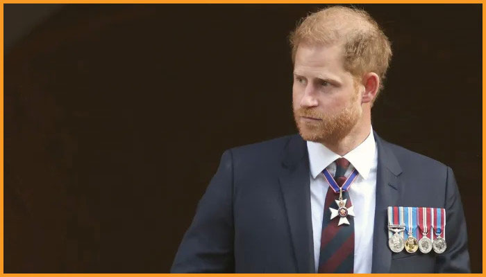 Prince Harry reacts as Palace removes his 2016 statement from Royal website