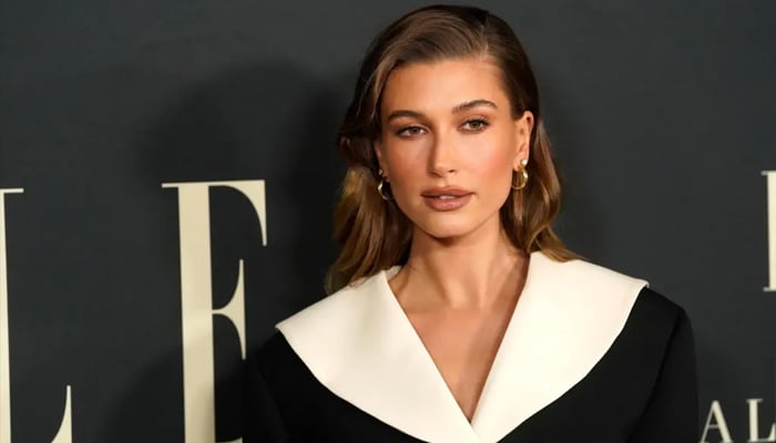 Hailey Bieber posts throwback to photoshoot 'with little bean in my belly'