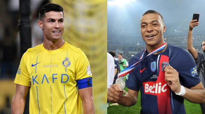 Kylian Mbappe shares throwback photo featuring Cristiano Ronaldo mharis