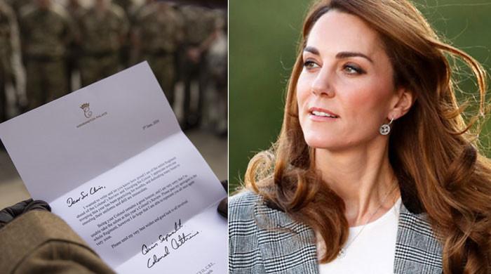 Irish Guards 'deeply touched' to receive sweet letter from Colonel Kate ...