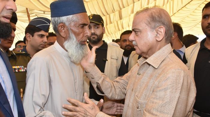 PM Shehbaz attends funeral prayer of Capt Faraz Ilyas – M Haris