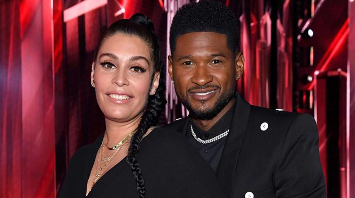 Usher honours wife Jennifer at the Apollo Spring Benefit