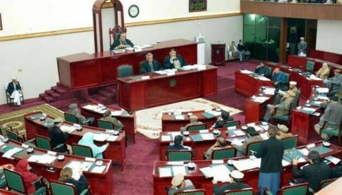 A file view of a session of the Gilgit-Baltistan Assembly. — Radio Pakistan/File