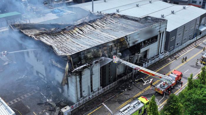 At least 22 killed after deadly battery plant fire in South Korea M Haris