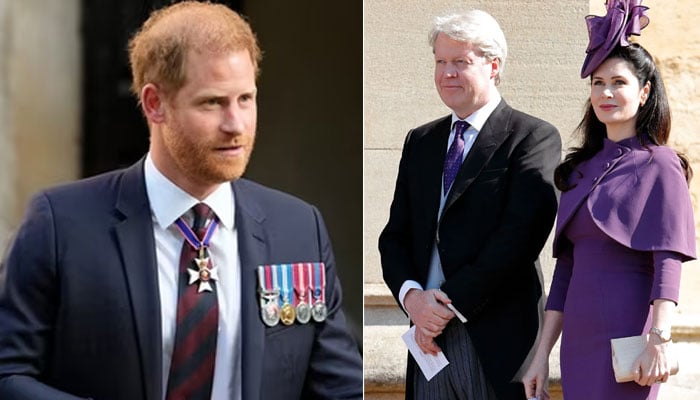 Prince Harry reacts to uncle Charles Spencer, his wife Karens divorce