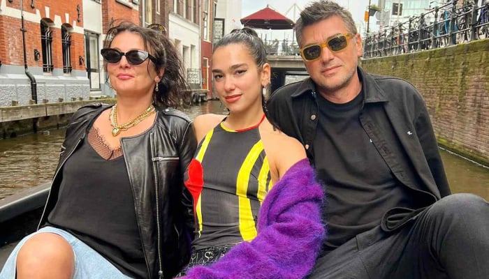 Dua Lipa is paying credit where its due with her parents Dukagjin and Anesa