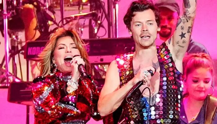 Shania Twain teases Harry Styles at Glastonbury: I will make him come up