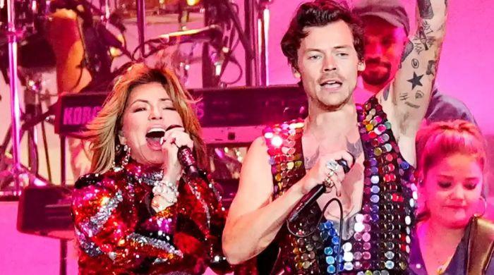 Shania Twain teases Harry Styles at Glastonbury: 'I will make him come up'
