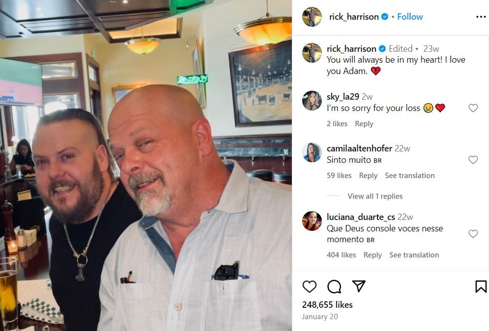 Rick Harrison moves on in life with new love after tragic loss of son