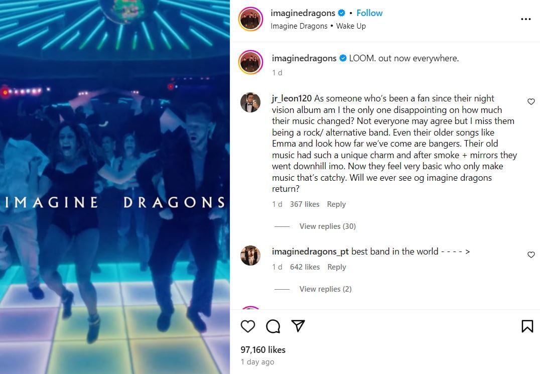 Imagine Dragons leaves fans wondering what their next music video will be
