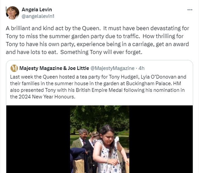 Meghan Markles major critic praises Queen Camilla