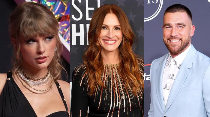 Taylor Swift fans express rage over Travis Kelce, Julia Roberts interaction