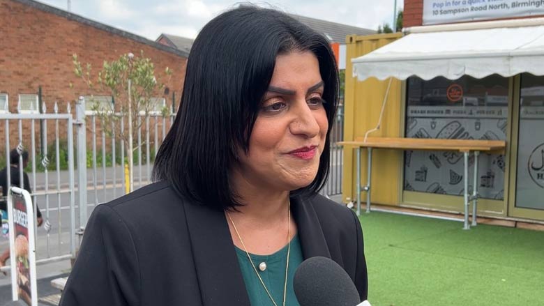 Labour party’s parliamentary candidate for Birmingham Ladywood Shabana Mahmood. — Reporter