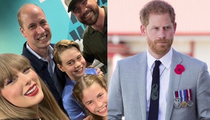 Prince Harry felt ‘left out’ seeing William going wild at Taylor Swift Eras show
