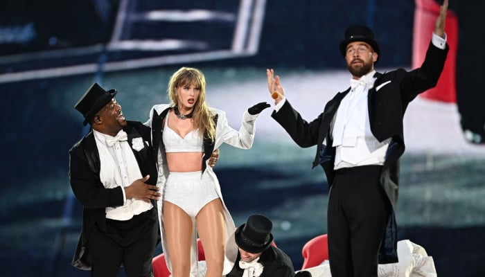 Travis Kelce has revealed how his Eras Tour cameo happened with Taylor Swift