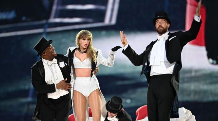 Travis Kelce reveals all about his cameo appearance on the Eras Tour with Taylor Swift