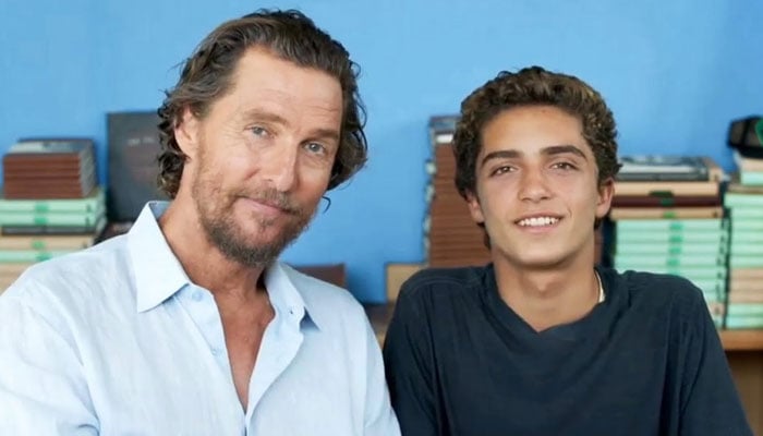 Matthew McConaughey marks son Levi’s 16th birthday