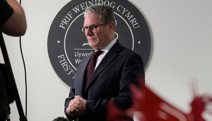 Britains Prime Minister Keir Starmer pauses during an interview at the Senedd as part of a two-day tour of the four nations of the United Kingdom in Cardiff, Britain, Monday, July 8, 2024. — Reuters