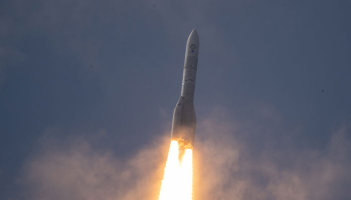 Europes Ariane 6 rocket takes off, in Kourou, French Guiana, July 9, 2024. — Reuters